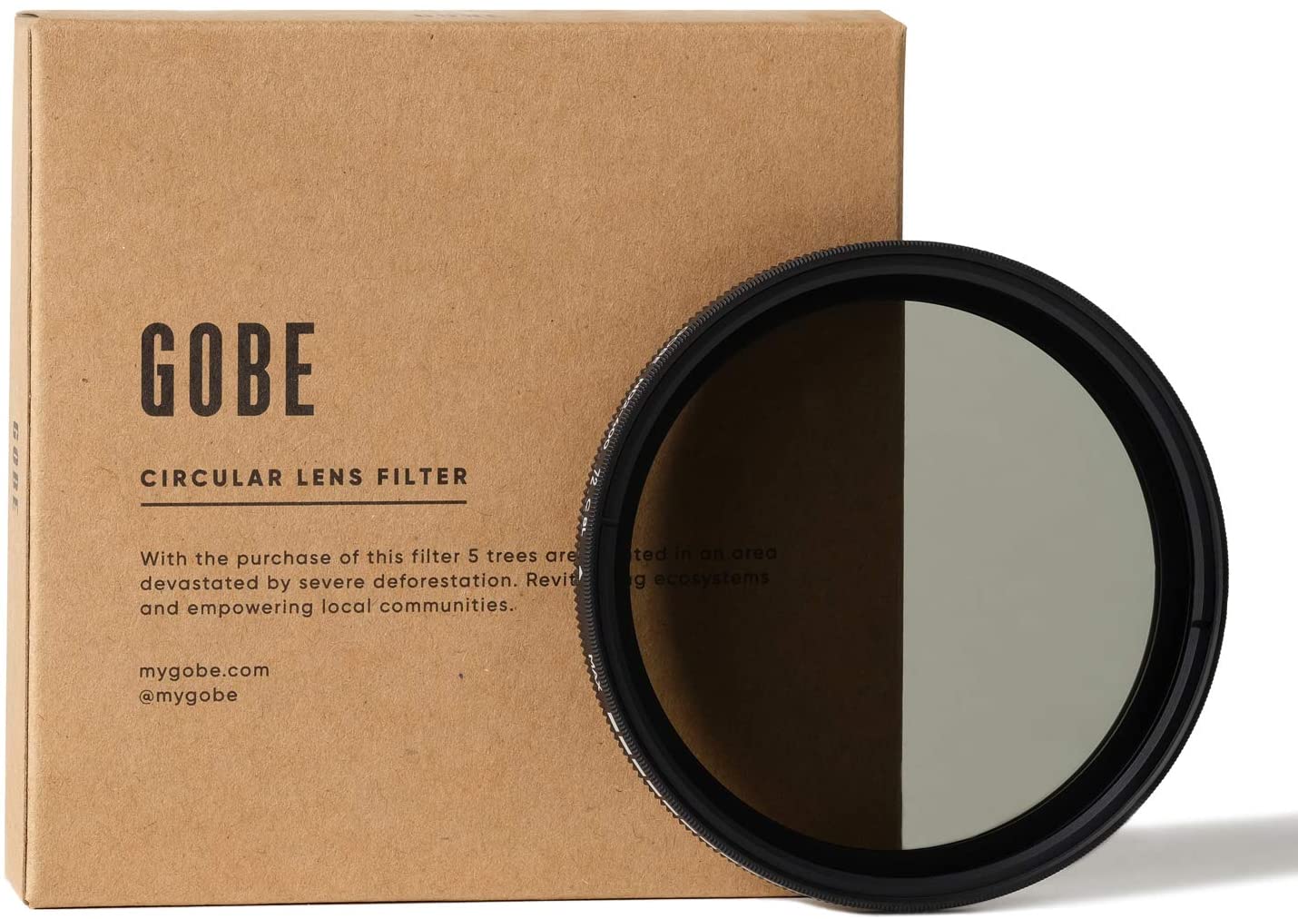 Gobe NDX 72mm Variable ND Lens Filter (1Peak), black