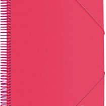 Dohe - 40 Covers (40 mic) A4 Spiral Binder - Red