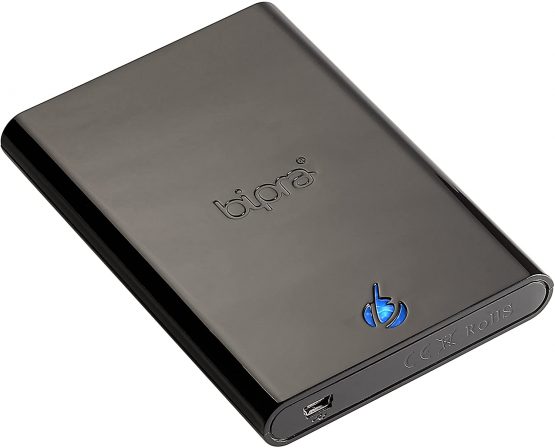 Bipra S2 2.5 inch USB 2.0 FAT32 Portable External Hard Drive - Black (500GB) - Image 2