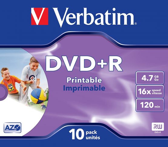 Verbatim 43508 16x Printable DVD+R - Jewel Cased 10 Pack - Image 3