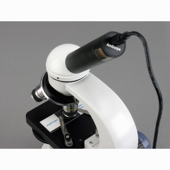 AmScope MD500-CK 5MP USB 2.0 Colour CMOS Digital Eyepiece Microscope Camera with Calibration Dia. - Image 3