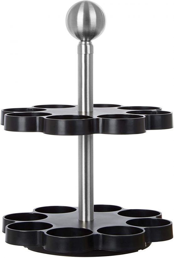 Premier Housewares 2-Tier Spice Rack with 16 Schwartz Spices - Image 3