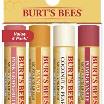 Burt's bees 2578 100% natural lips balm, 4 pieces
