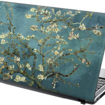 TaylorHe 15.6 inch 15 inch Laptop Skin Vinyl Decal with Colorful Patterns and Leather Effect Laminate MADE IN England Vintage Oil Painting