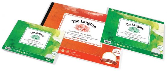 Daler-Rowney The Langton Watercolour Pad – 12 Sheets of 300gsm 12 x 9 Inch Hot-Pressed Watercolour Paper - Image 3