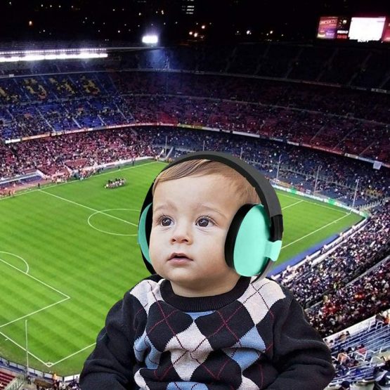Baby Ear Defender Noise Cancelling Headphones for Kids Noise Reduction Earmuffs Adjustable Headband Hearing Protection for 0-3 Baby/Years Infant/Toddlers (Green) - Image 3