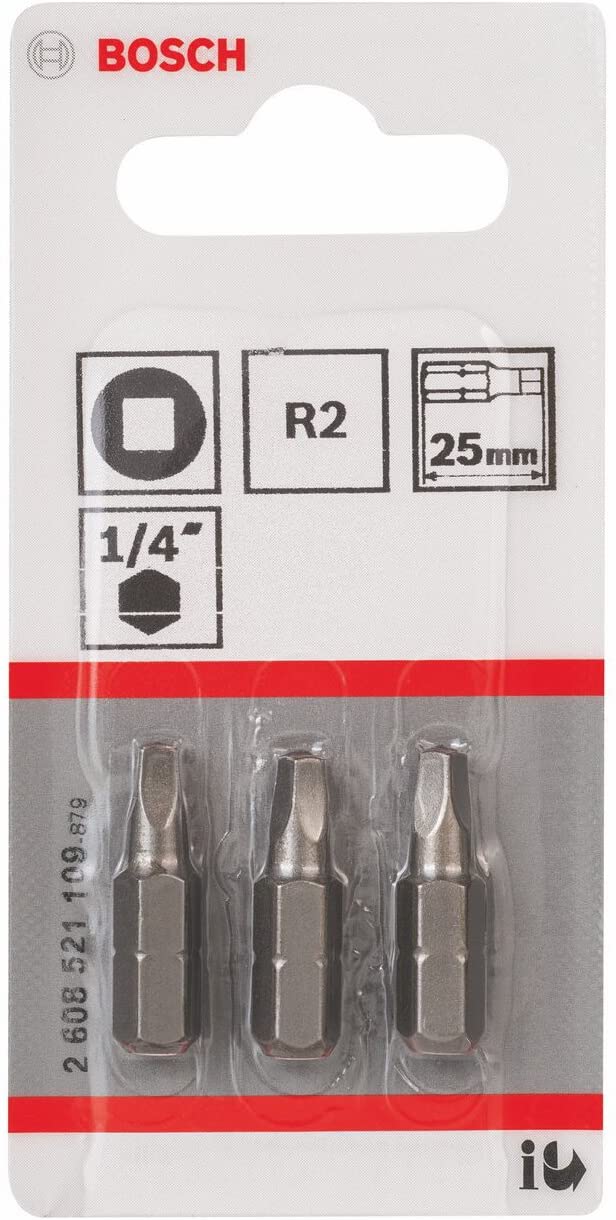 Bosch 2608521109 R2 25 Mm Screwdriver Bit Extra Hard, Multicolor, 25mm - Image 2