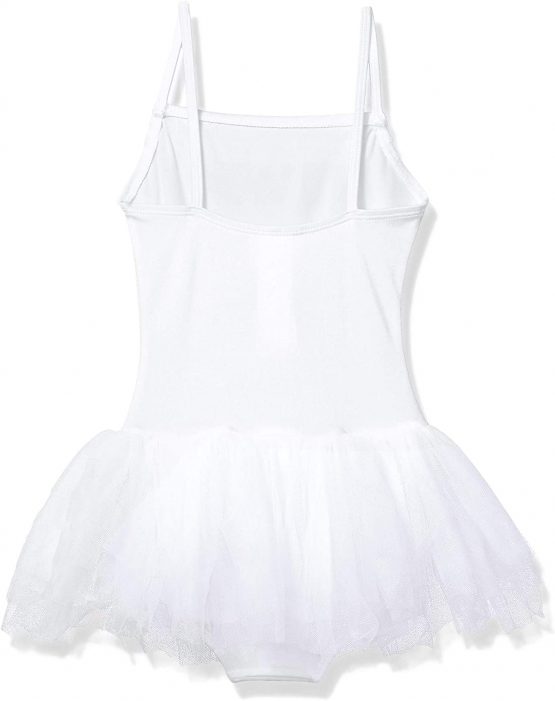 Capezio Women's 11307C Ruffle Tutu Dress, White, Large - Image 2