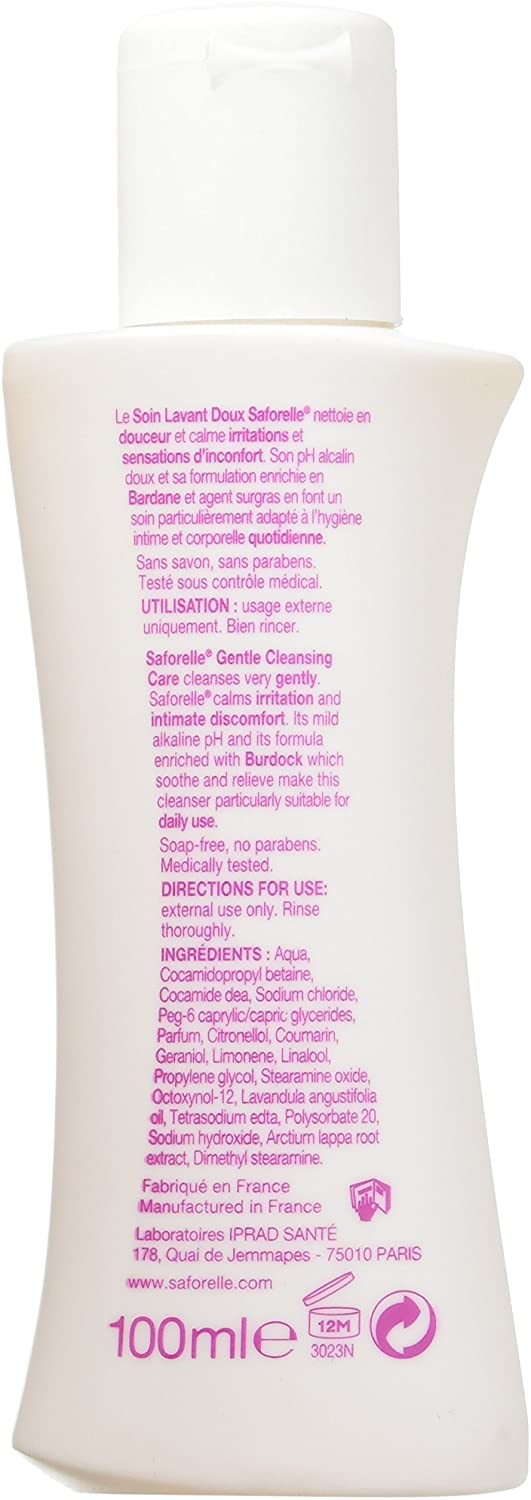 Saforelle Intimate Care Gel, 100 ml, Pack of 1, multicoloured, 100 ml (Pack of 1) - Image 2