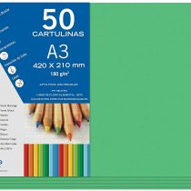 Dohe - Cardboard 50 Sheets in A3 - Minho Green