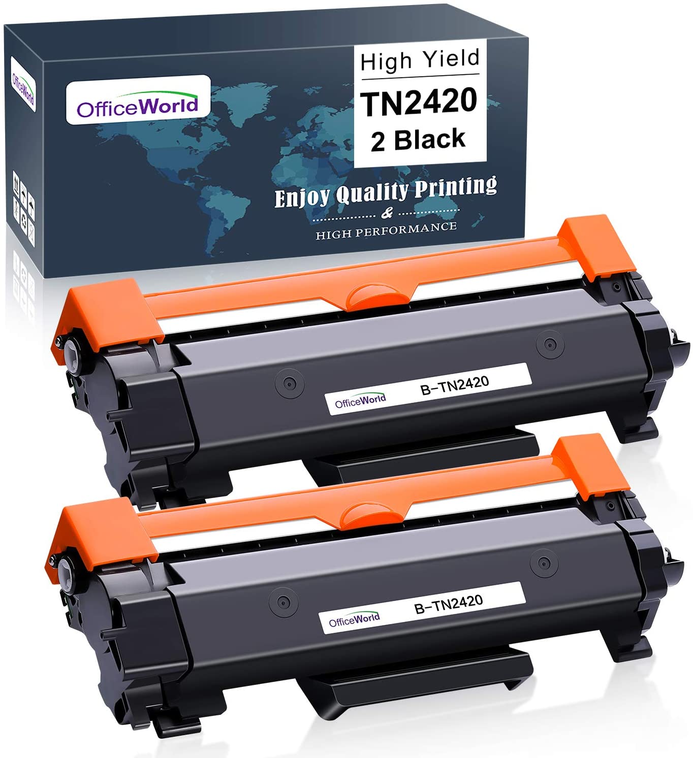 TN2420 TN-2420 Compatible para Brother TN2420 TN2410 para tóner Brother MFC  L2710DW MFC-L2710DN HL-L2350DW HL-L2375DW DCP-L2530DW MFC-L2730DW