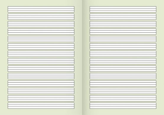 Brunnen 104438102 Exercise Book 32 Pages Ruled A4 Type 1 Ruling Class 1) - Image 4
