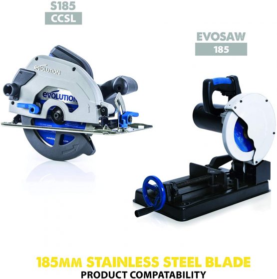 Evolution S185TCT-48CS, Circular/Chop Saw, 185mm - Image 3