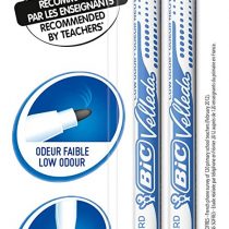 BIC Velleda 1721 Whiteboard Pens - Black, Pack of 2