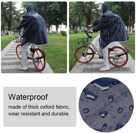 MAGARROW Outdoor Rain Poncho Waterproof Reflective Raincoat Poncho for Men Women Adult Outdoor Cycling Camping Hiking - Image 2