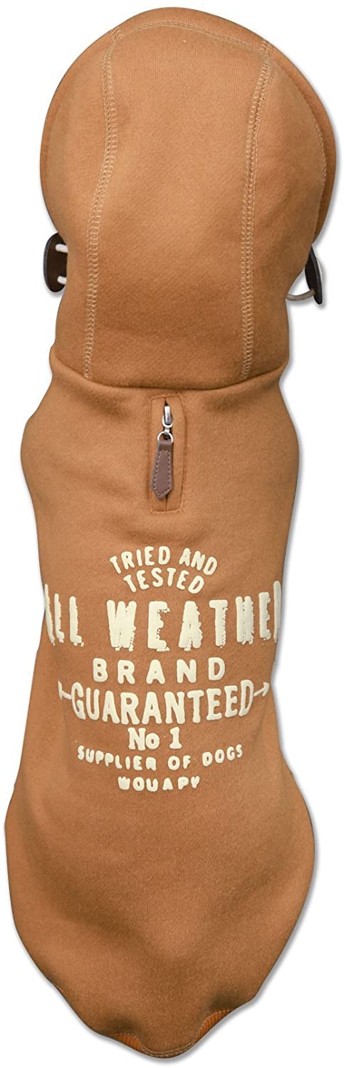 Wouapy Terra Cotta Hoodie for Dog Size 40, Größe 40