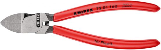 KNIPEX Diagonal Cutter for plastics (160 mm) 72 01 160 - Image 3