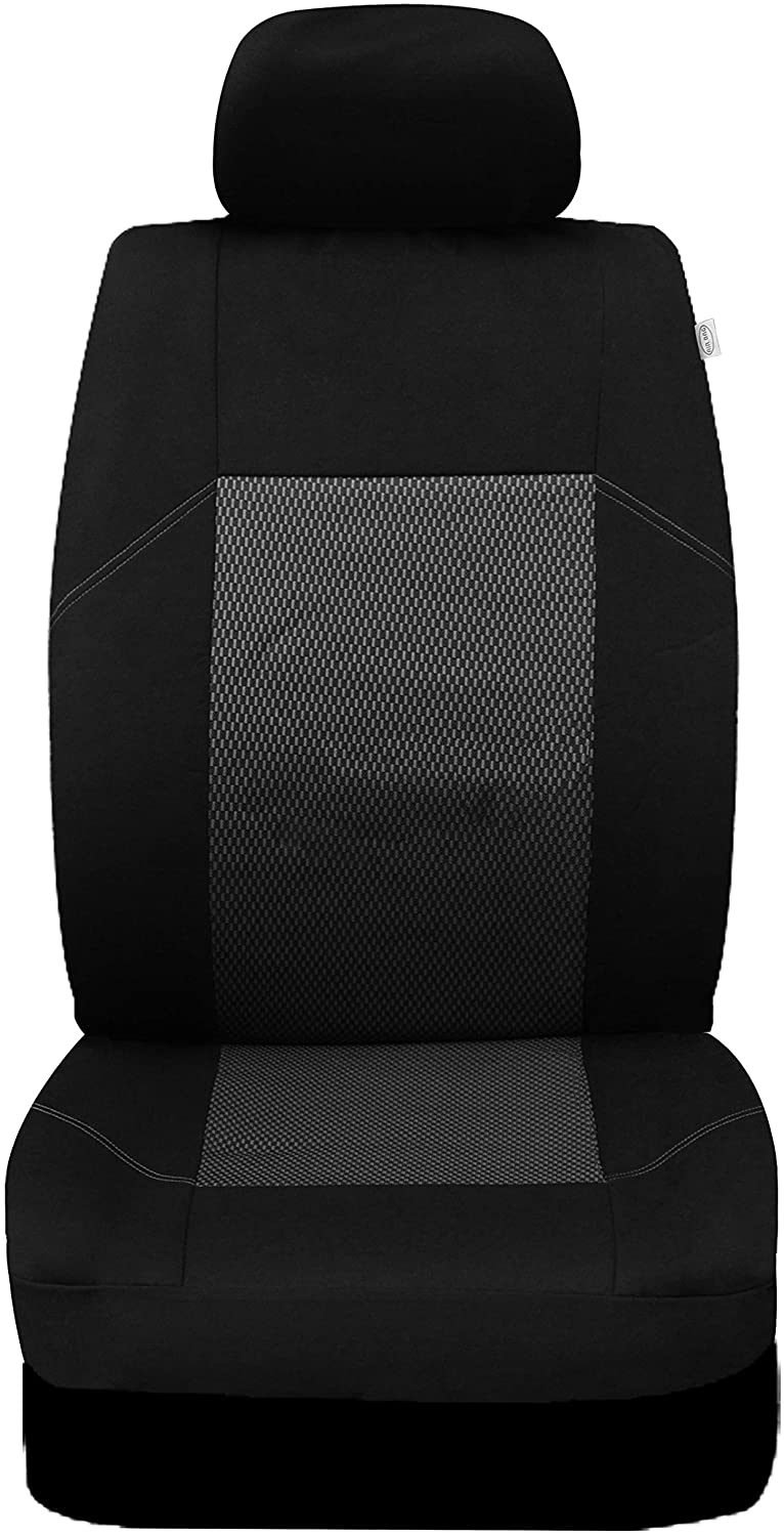 Sakura Ealing Car Seat Covers, Black/ Blue - Image 2