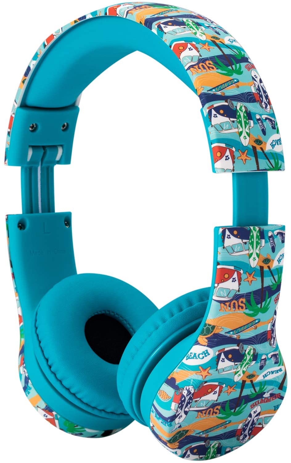 Snug Play+ Kids Headphones with Volume Limiting for Toddlers (Boys/Girls) - Beach - Image 2