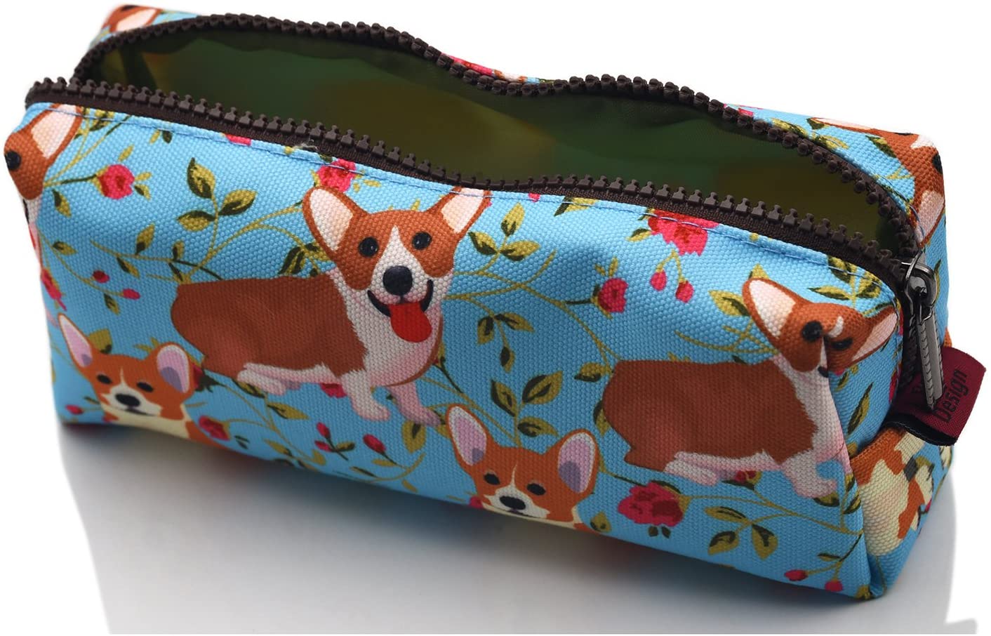 LParkin Cute Corgi Pencil Case Pouch Teacher Gift Gadget Bag Make Up Case Cosmetic Bag Stationary Kawaii Pencil Box - Image 4