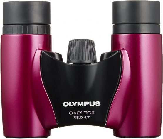 Olympus 8 x 21 RC II Binoculars - Metal Magenta - Image 4