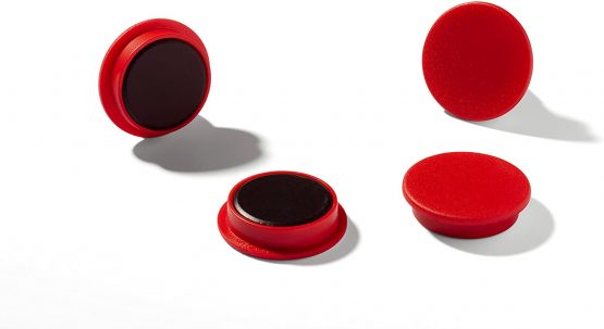 Durable 470303 Magnets 32 mm 72 p - Red (Pack of 4)