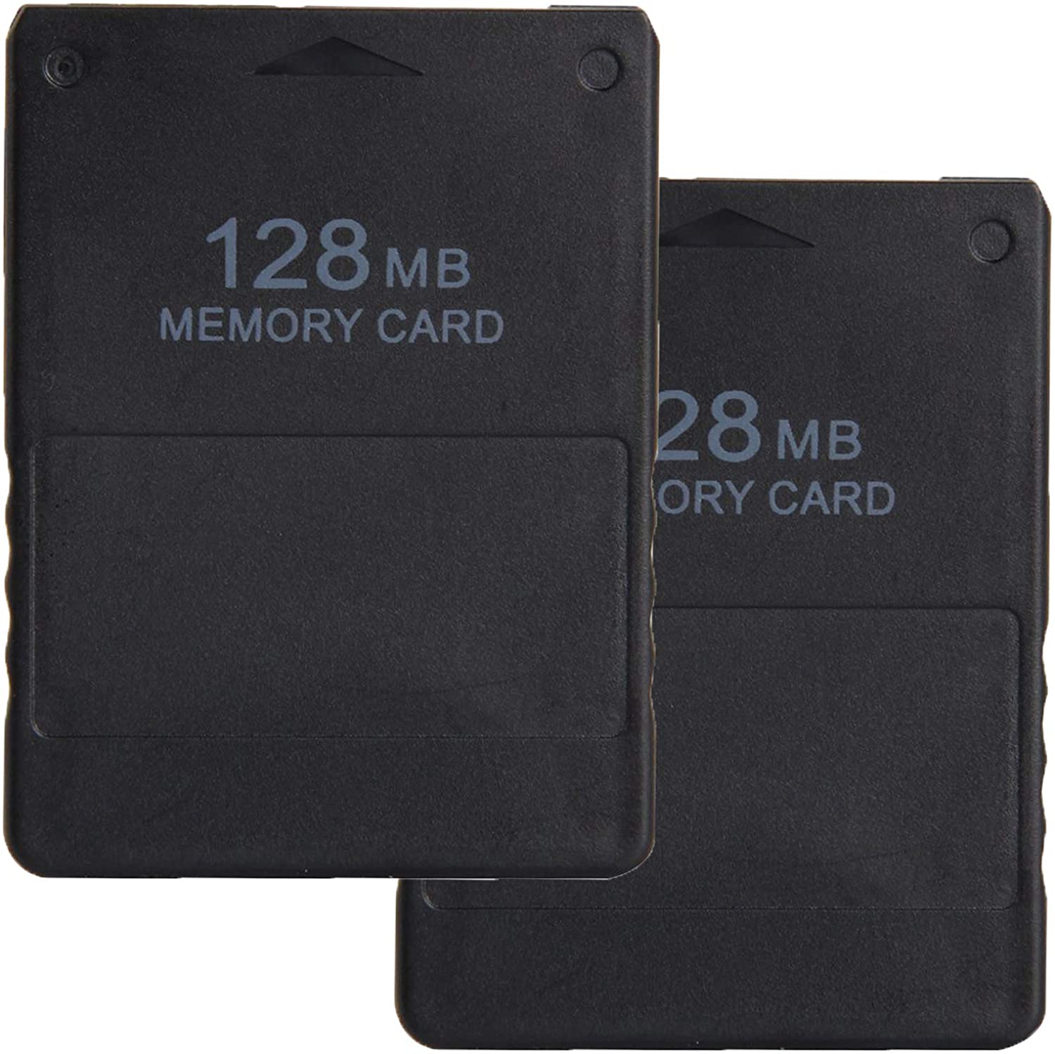 LEAGY 2Pack 128MB Memory Card for Sony Playstation 2 PS2 (2Pack 128MB)