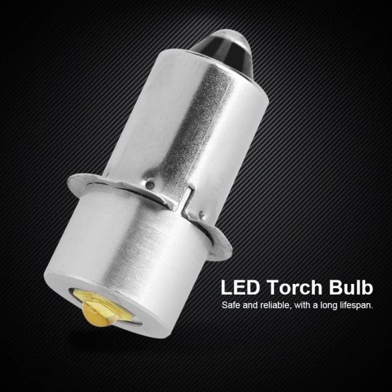 Eboxer 3W LED Torch Bulb for P13.5S Lamp holder High Brightness LED Bulb Replacement for Flashlight, Torch Lamp or Emergency Work Light, 3V/ 4-12V, White/Warm White(White 3V) - Image 3