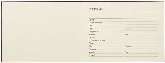 Arpan Deluxe Visitor Book for Business/Hotels/Guest Houses/Reception (Burgundy) - Image 2