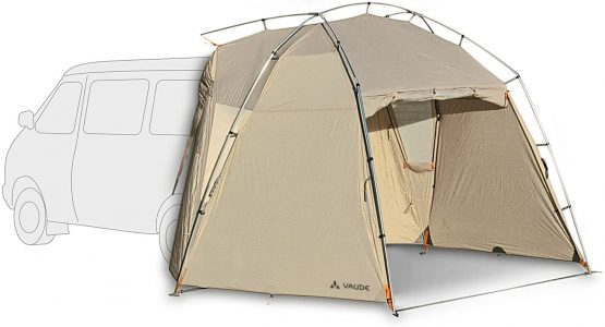 Vaude Drive Van Unisex Outdoor Dome Tent available in Sand - One Size