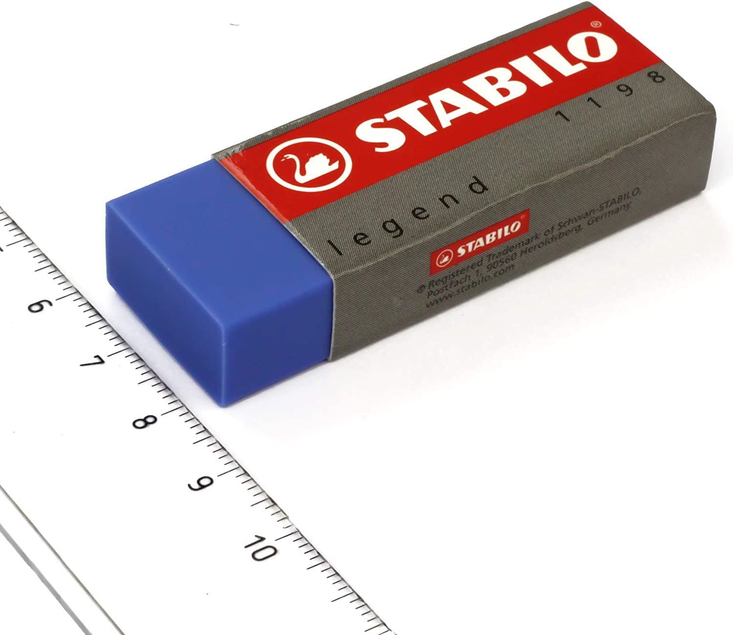 STABILO Legend 1198 - Eraser - Pack of 20 - Assorted Colours, No ink colour, 20 Count (Pack of 1) - Image 2