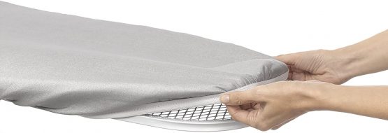 Rayen | Universal ironing board cover | Premium range | Padded and easy-to-fit ironing cover | EasyClip system | 4 layers: Foam, Fleece, 100% Cotton and Titanium fabric | Elastic - Image 4