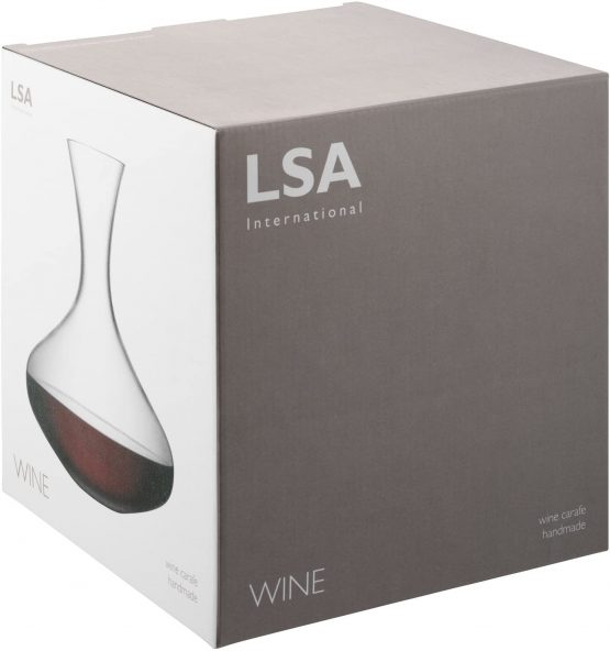 LSA WI10 Wine Carafe 2.4L Clear - Image 4