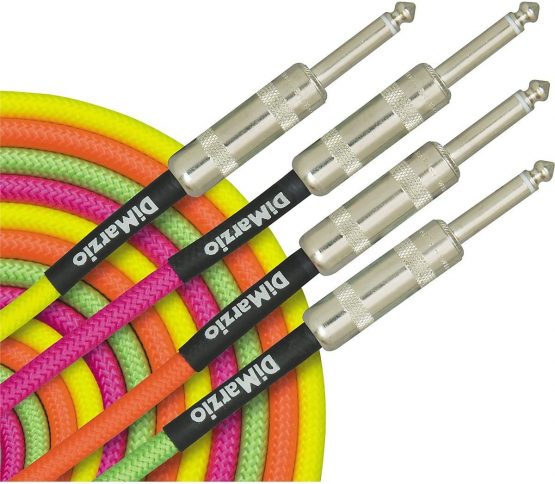DIMARZIO ep1718ssor instrument-câble Headphone Jack Neon Orange - Image 2