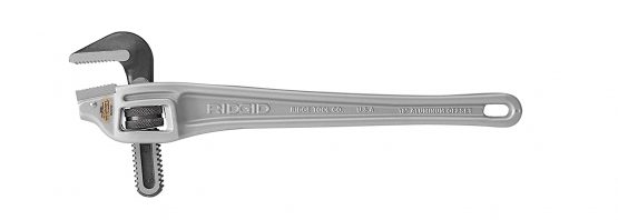 RIDGID 31125 Model 18 Aluminium Offset Pipe Wrench, 18-inch Plumbing Wrench - Image 3
