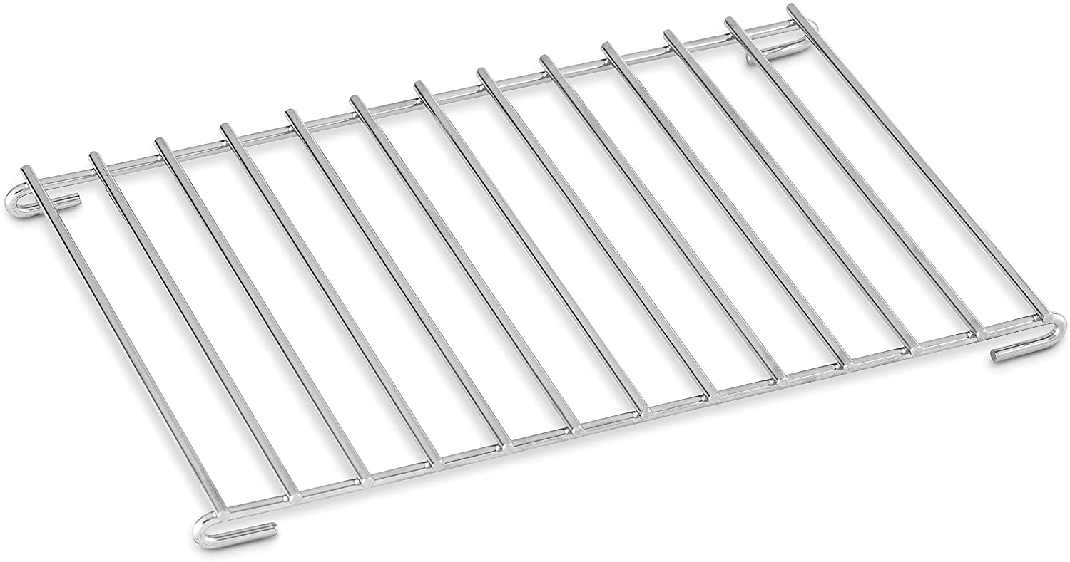 Weber Roast Rack, Small (20 x 13cm), made of Stainless Steel, for indirect Grilling fits Q Series
