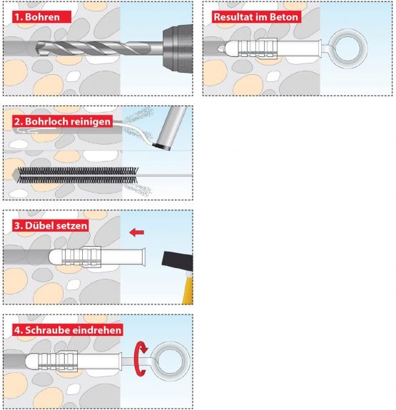 TOX scaffold anchorage Safe Fix 14 x 70 mm, 20 pieces, 060100021 - Image 3
