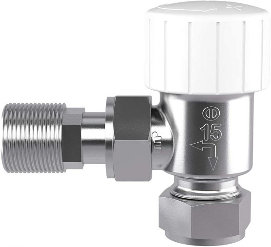 Drayton by Schneider Electric 07 15 220 Drayton Valve Wiser Radiator Thermostat TRV Body, Chrome