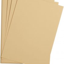 Clairefontaine Etival Coloured Grained Drawing Paper, 160g, A3 - Maize, Pack of 25 Sheets