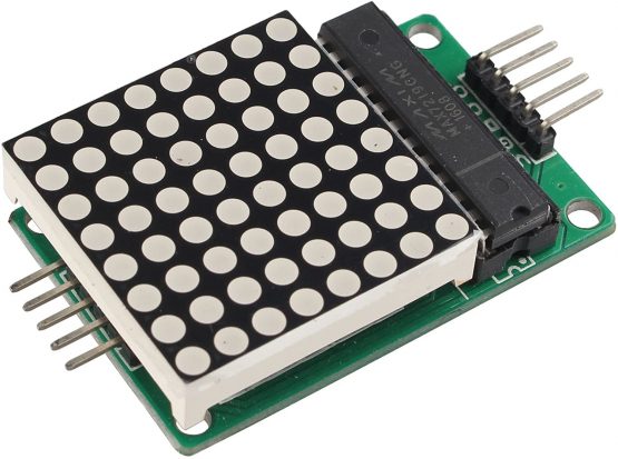 HALJIA MAX7219 Dot Matrix MCU LED Display Control Module Kit Compatible with Arduino With Dupont Cable - Image 3