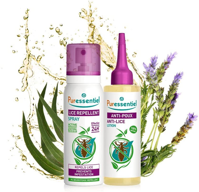 Puressentiel Head Lice Prevention and Repellent Spray for Kids and Adults Proven 24 h Protection Against Head Lice and Infestations - Image 3
