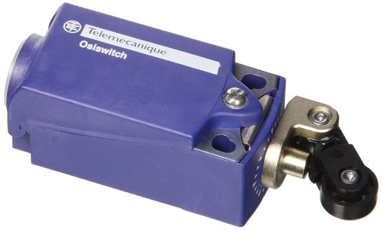 Telemecanique Sensor OsiSense XC Standard limit switch XCKP - thermoplastic roller lever plung. Hor - 1NC+1NO - snap - M16, XCKP2121P16