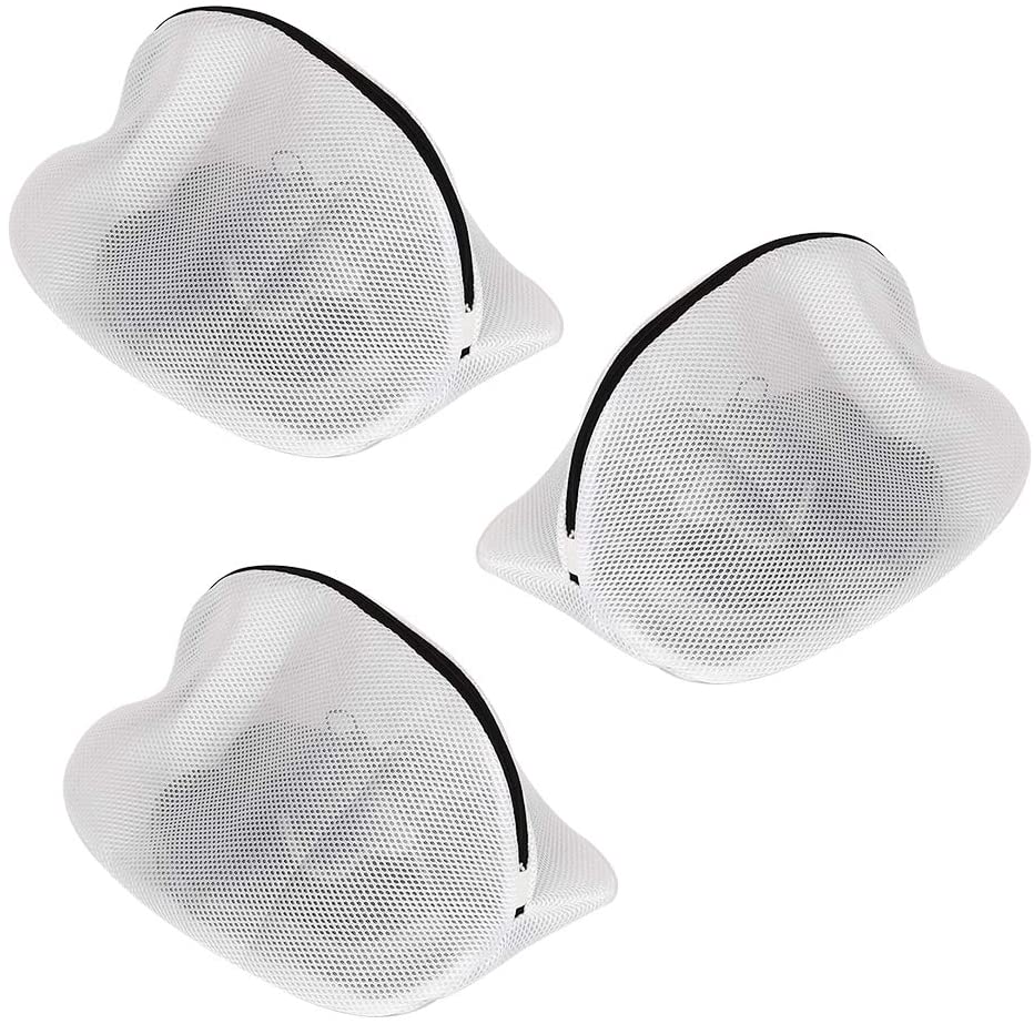 Vivifying Shoe Washing Machine Bag, Set of 3 Mesh Shoes Laundry Bag