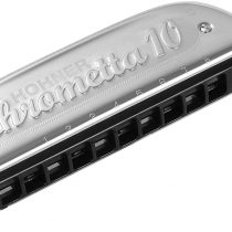 Hohner 253 Chrometta 10 Harmonica, Key Of C Major