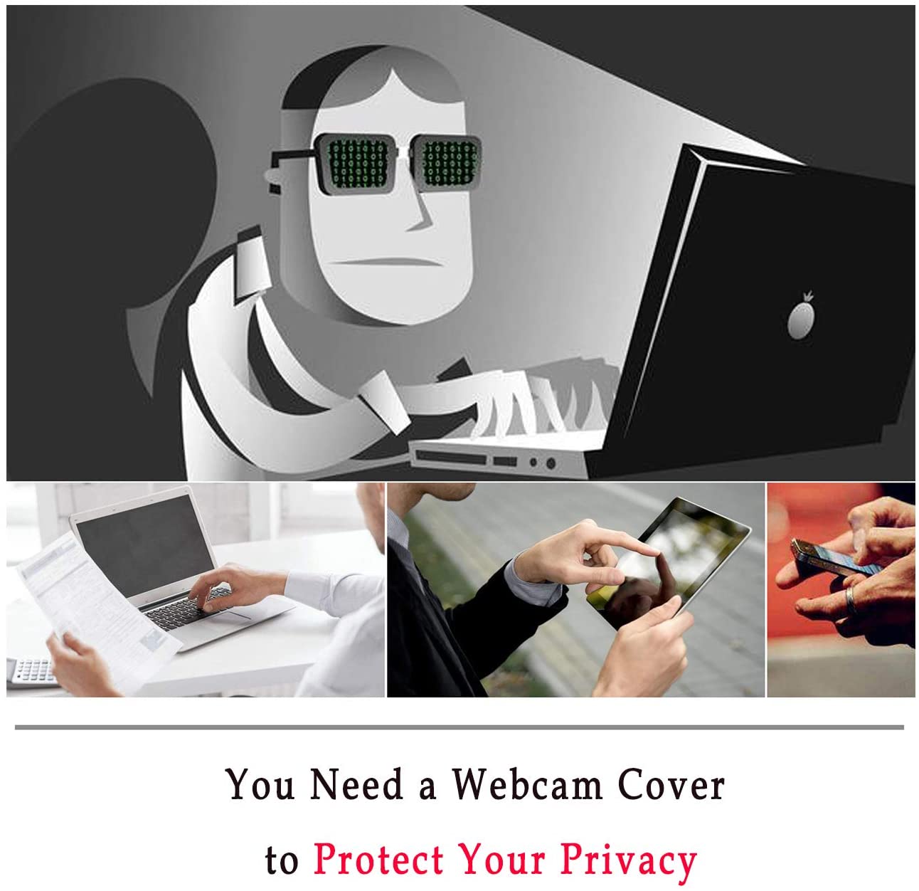 NEPAK 18 Pack cam Cover,Camera Cover Slim, Sliding Camera Cover,Laptop Camera Cover Slide for