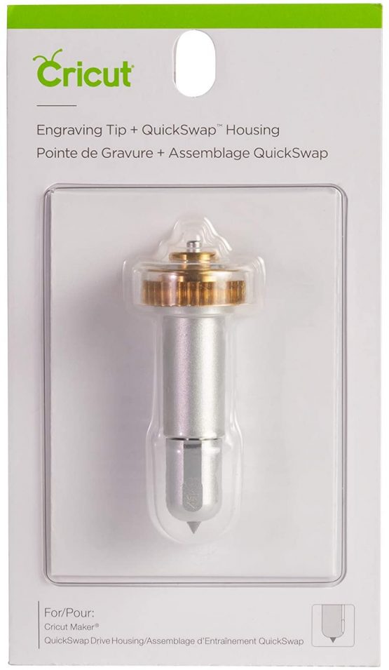 Cricut 2006978 Engraving Tip + QuickSwap Housing, Multicolour, Blade - Image 3