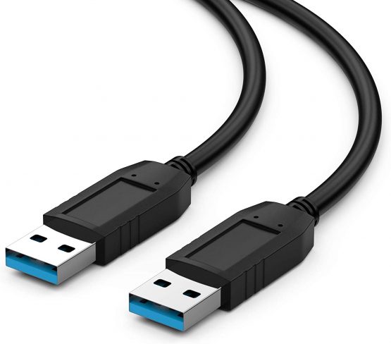 C2G 81677 1M SuperSpeed-Series USB-A 3.0 Male to USB-A 3.0 Male Extension Cable, Black