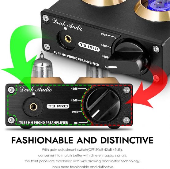 HiFi MM Phono Preamp for Turntable Mini Valve Tube Preamplifier Stereo Audio Amp - Image 3