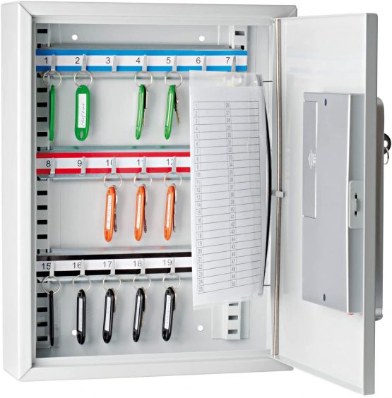 Wedo 102 62137 21 Key Capacity Key Cabinet with Electronic Lock - Image 2