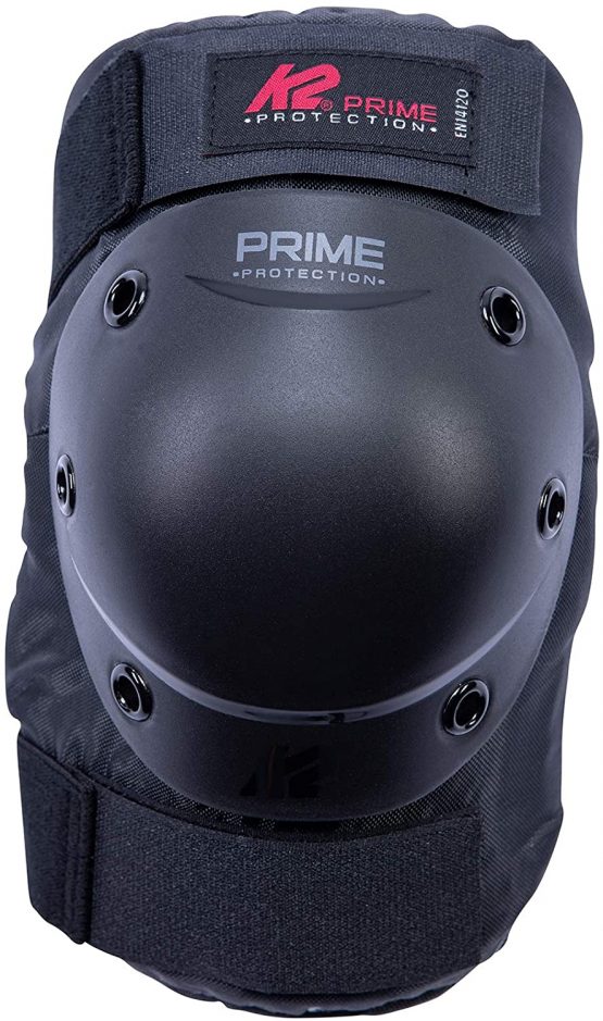 K2 Skates Men's Prime Pad Set M Wrist Pads, Black-Red, XL (Knee: A: 46-50 cm, W: 40-43 cm, Elbow: A: 31-34 cm, W: 30-33 cm, Wrist: A: 25-27 cm, W: 22-24 cm) - Image 4